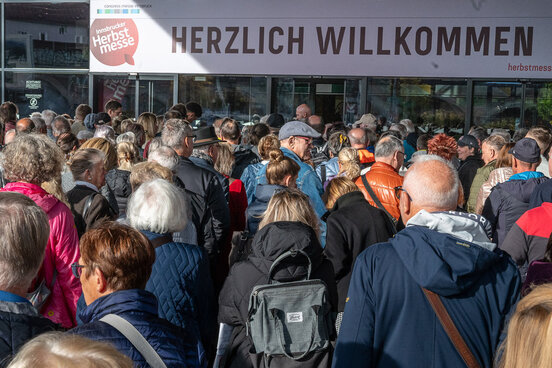 Besucherandrang auf der Innsbrucker Herbstmesse | © Congress Messe Innsbruck Besucherandrang auf der Innsbrucker Herbstmesse | © Congress Messe Innsbruck