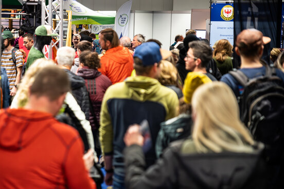 Besucherandrang Alpinmesse | © Congress Messe Innsbruck Besucherandrang Alpinmesse | © Congress Messe Innsbruck